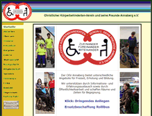 Tablet Screenshot of ckv-annaberg.de